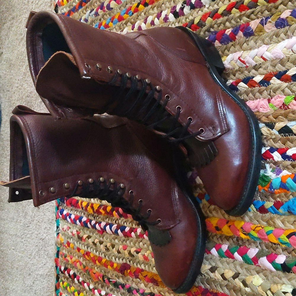 Vintage Double H mule-packer boots men's 8.5 EE